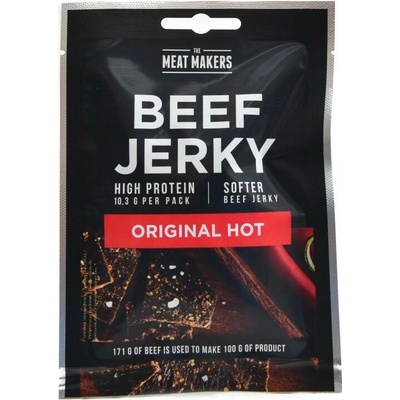 TheMeatmakers Jerky hovězí pikantní 25 g