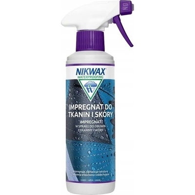 Nikwax Impregnace na obuv Látka a Kůže 300 ml