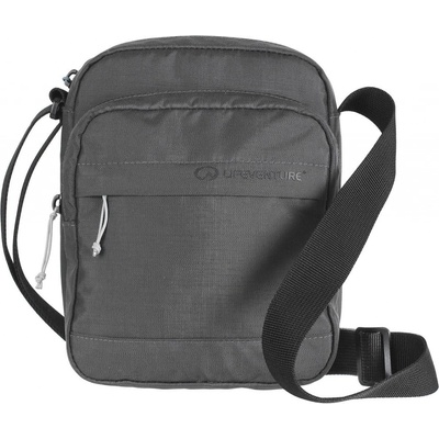 Lifeventure RFID Shoulder Bag Recycled Grey