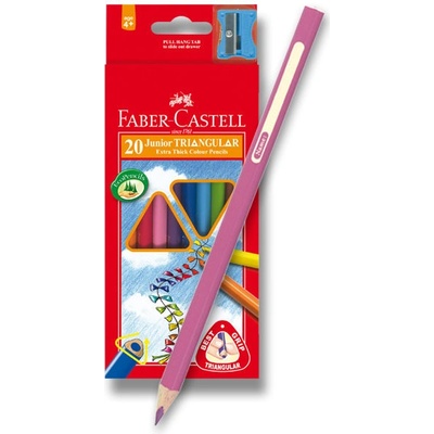 Faber-Castell 116520 Junior Triangular 20ks