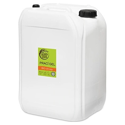 Tierra Verde Prací gel s vůní BIO citrusů 25 l