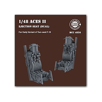 Minicraft Collection ACES II Ejection Seats for F-16 Two-seat Variant Early 2pcs 1:48