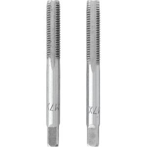 GEKO Комплект ръчни метчета за фина резба M7x1, 0mm, 2бр. 81733 (G38331)