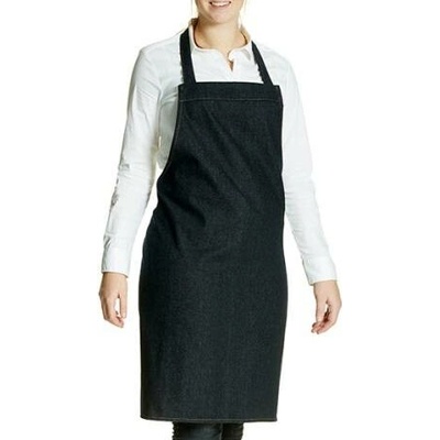 Link Kitchen Wear Džínová zástěra X998 Black 90x90cm