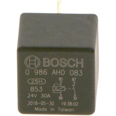 Relé, pracovní proud BOSCH 0 986 AH0 083