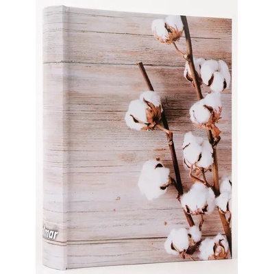 LOTMAR Fotoalbum 10x15 200 foto Wooden 4 bavlník