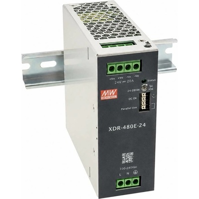 LED Solution Mean Well napájecí zdroj XDR-E 24V 480W na DIN lištu XDR-480E-24