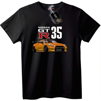 NOONEBRAND Тениска Nissan GT-R 35 - S, Black