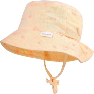 maximo Шапка maximo Baby's Hat with Tie + Muslin Lining Hat - Narzisse / Sonne - размер 41 cm (904-6331-0712)