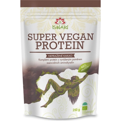 Iswari Super Vegan 66% Protein Bio 250 g