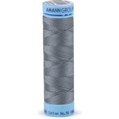 Bavlněné nitě 100 m Etiketní č.50 Triana Amann 0322 Neutral Gray