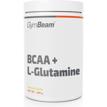 Image 1 of GymBeam BCAA + L-Glutamine 480 g лимон-лайм