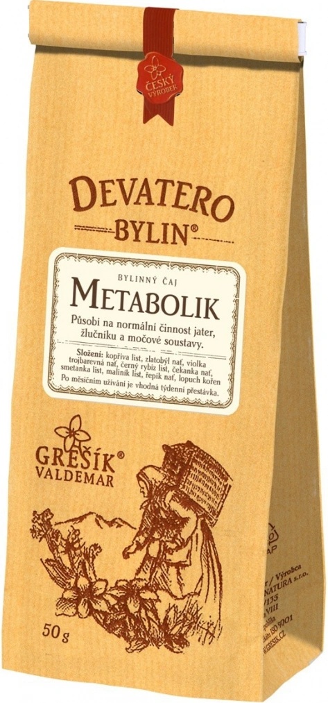 Grešík Metabolik Devatero bylin 50 g
