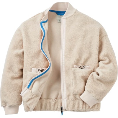 Passenger Дамско поларено яке Passenger Women's Lucia Recycled Sherpa Fleece Fleece jacket - Vintage White - размер XS (105-6795-0411)