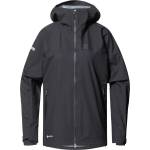 Haglöfs Дамско водоустойчиво яке Haglöfs Women's L. I. M Airak GTX Jacket Waterproof jacket - True Black - размер XS (102-4383-0211)