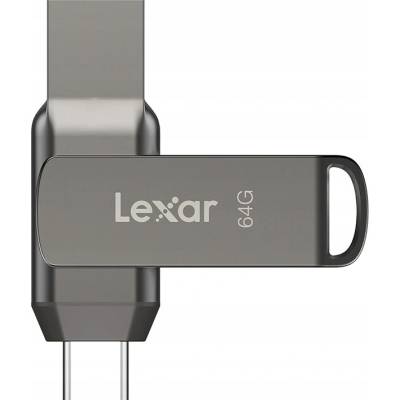 Lexar JumpDrive D400 Dual 64GB LJDD400064G-BNQNG
