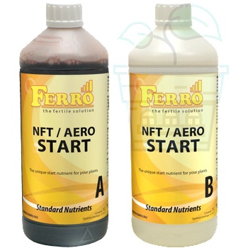 Image 1 of FERRO NFT / AERO START A&B 2x1л. - тор за първоначално подхранване (в NFT / аеро, за чешмяна вода) (51065)