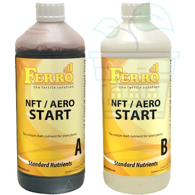 FERRO NFT / AERO START A&B 2x1л. - тор за първоначално подхранване (в NFT / аеро, за чешмяна вода) (51065)