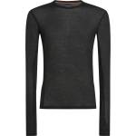 Icebreaker Мъжко мериносово термобельо Icebreaker Merino 75 Cool-Lite Featherlight L/S Crewe Longsleeve - Black - размер XXL (014-2380-0115)