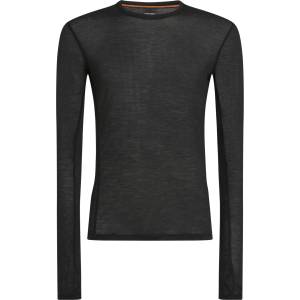 Icebreaker Мъжко мериносово термобельо Icebreaker Merino 75 Cool-Lite Featherlight L/S Crewe Longsleeve - Black - размер XXL (014-2380-0115)