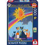 Schmidt Spiele Пъзел Schmidt от 1000 части - Под дъжда (58657)