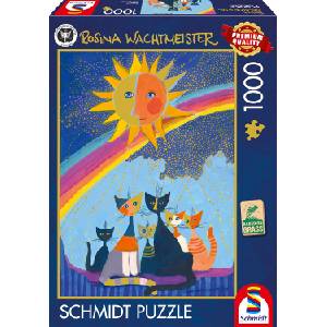 Schmidt Spiele Пъзел Schmidt от 1000 части - Под дъжда (58657)