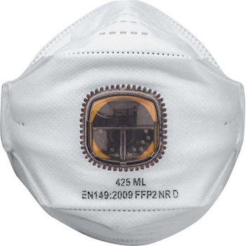 ČERVA EXPORT IMPORT a. s Респиратор JSP SpringFit FFP2 425ML / FFP2 с клапан (10 броя/опаковка) (0701012399999)