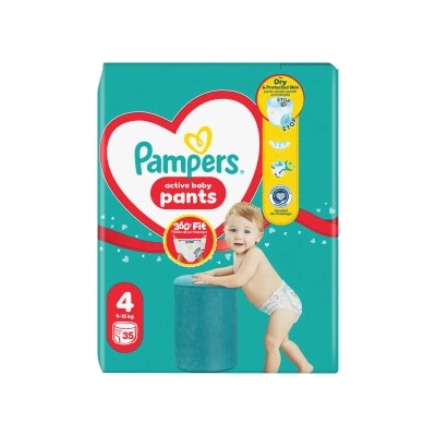 Pampers Active pants 4 35ks