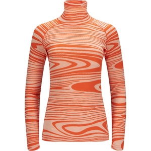 Aclima Дамско мериносово термобельо Aclima Women's WarmWool Roll Neck Merino base layer - Signature Motion - размер XXL (115-2514-0216)