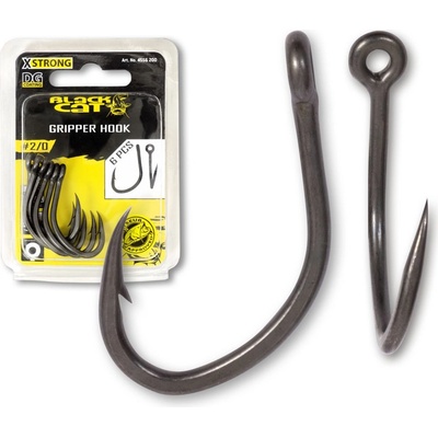 Black Cat Gripper Hook DG coating vel.1 6 ks