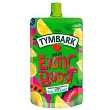 Tymbark Exotic Boost Mus jablko pomaranč banán kalamansi 200 g