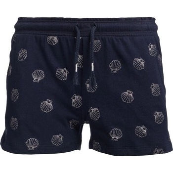 Lewro MABELLA dívčí pohodlné úpletové šortky tmavě modrá