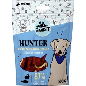 VetExpert Mr. Bandit HUNTER rabbit and fish - лакомство за куче, заек и риба, 500 гр - Полша