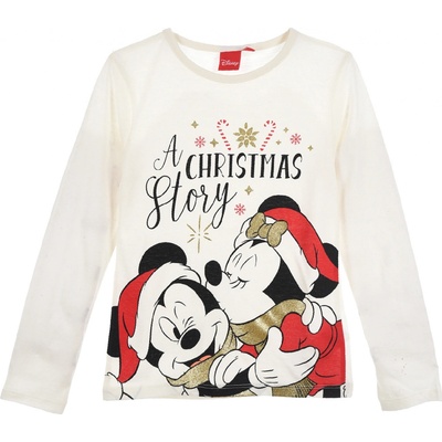 Minnie Mouse licencie dievčenské tričko HU1243 biela