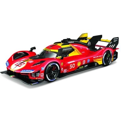 Bburago Bburago 1: 18 Ferrari Racing 499P №50 Червен 24H Льо Ман Шампион 2024