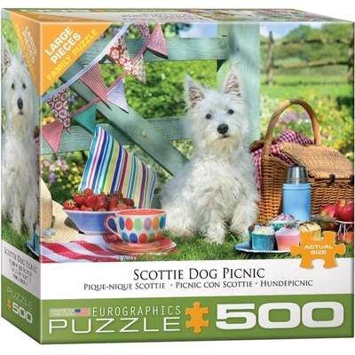 Eurographics Scottie Dog Picnic XL 500 dielov