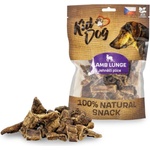 KIDDOG 100% Natural Snack агнешки бели дробове 2-4 cm/80 g