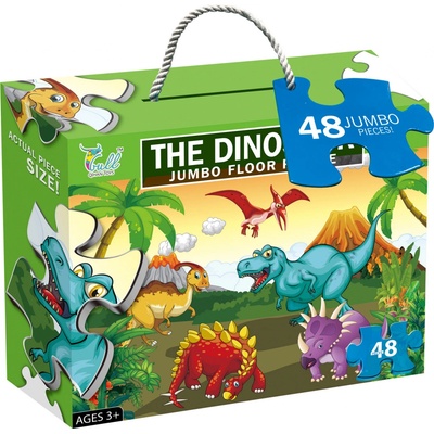 RAPPA dinosauři maxi 92 x 62 cm 48 dílků