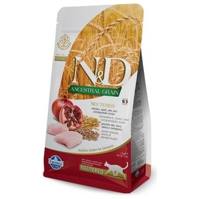 N&D LG Neutered Chicken & Pomegranate 10 kg