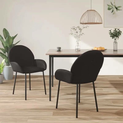 vidaXL 344759 umělá kůže / Černá 2 ks