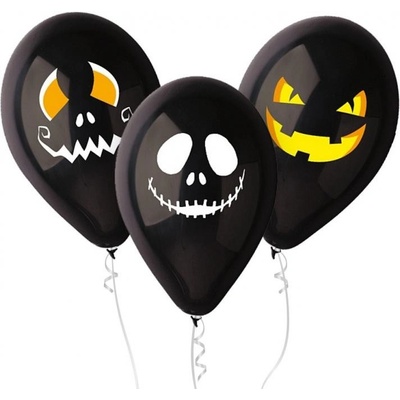 Godan Sada latexových balónov Halloween Tváre