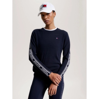 Equestrian Svetr Tommy Hilfiger Seattle dámský desert sky
