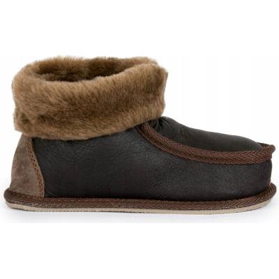 IRE SHOES Detské papuče hnedé