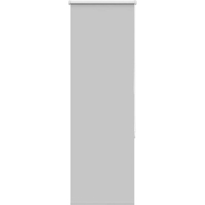 vidaXL Ролкова щора Blackout Светло сиво 55x130 cm Ширина на плата (4011353)