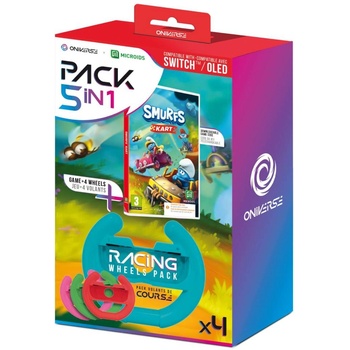 Microids Smurfs Kart [Oniverse Racing Wheels Pack] (Switch)