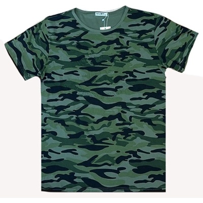 Pánské maskáčové tričko Sezon L3413