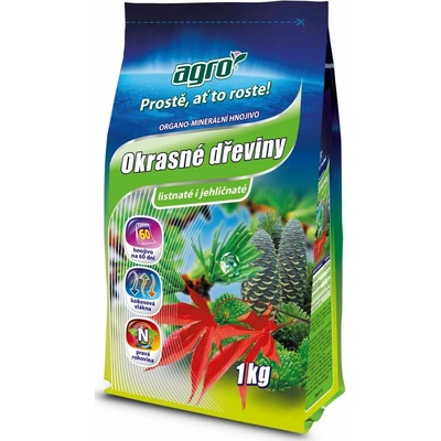 Agro Organo-minerálne hnojivo na okrasné dreviny 1 kg