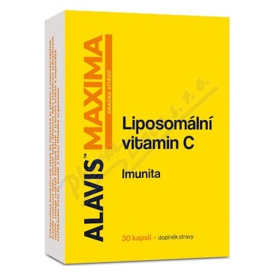 ALAVIS MAXIMA Liposomální vitamin C 30 kapsúl