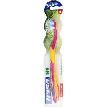 Trisa Детска четка за зъби Trisa Kid - Розова, 3-6 г (1683665_pink)