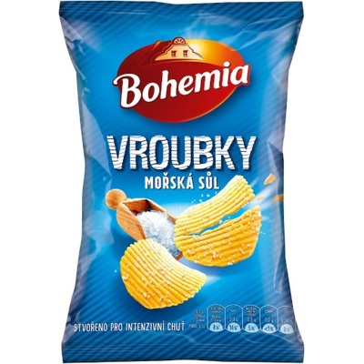 Bohemia vroubkované mořská sůl 65 g